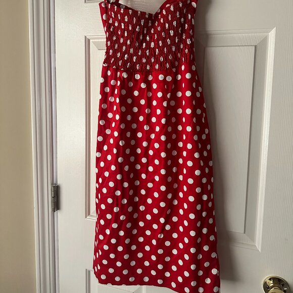 Vintage Betsey Johnson Halter Neck Polka Dot Dress - Picture 3 of 10